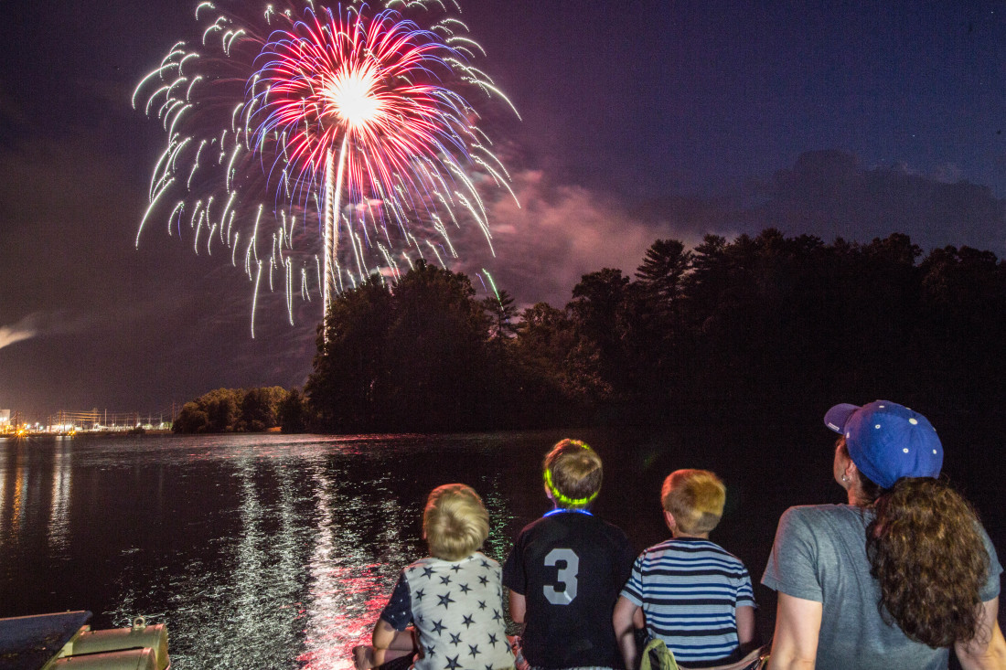 In Photos Celebrating Independence Day 2018 at Lake Julian Park