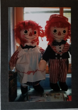 Historical Raggedy Ann and Andy dolls