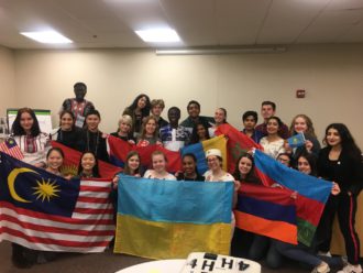 American Councils for International Education exchange students