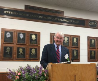 L.T. Ward at WNC Agricultural Hall of Fame