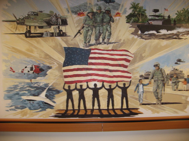 Veterans' Mural Project panel