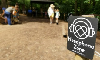 Headphone Zone at WNC Nature Center