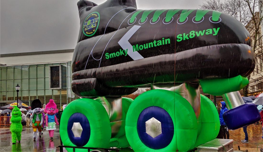 Smoky Mountain Sk8way at Asheville Holiday Parade