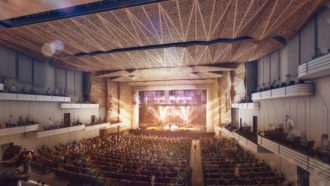 Thomas Wolfe Auditorium rock concert concept