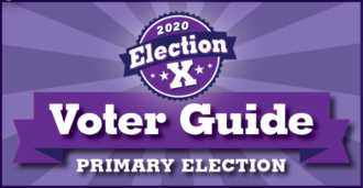 Mountain Xpress voter guide primary banner