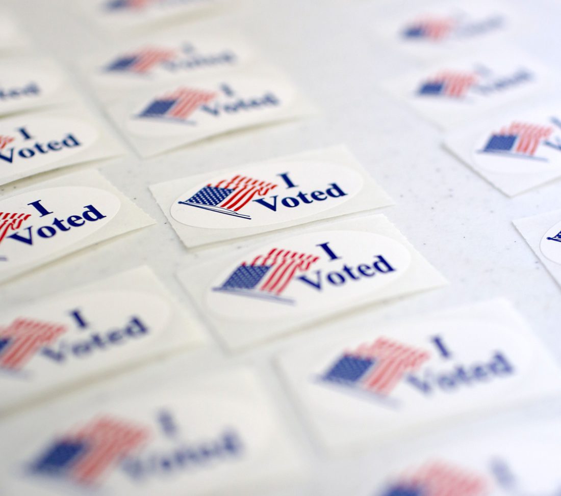 "I Voted" stickers