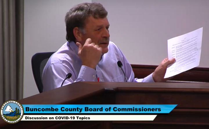 Buncombe Board Split On Direction For Next Phase Of COVID-19 Response ...