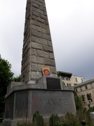 Vance Monument on June 19, 2020