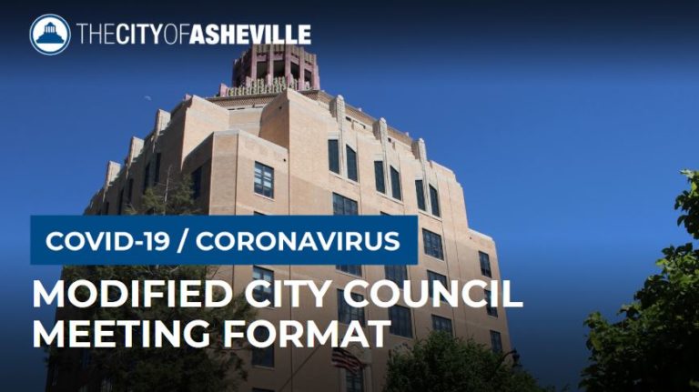 Asheville City Hall with modified Council format language