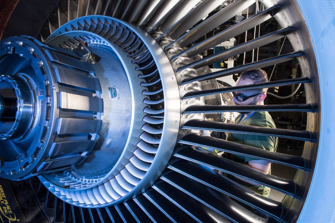 Pratt and Whitney engine