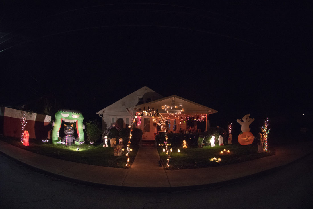 In photos Asheville residents get creative with Halloween decoration