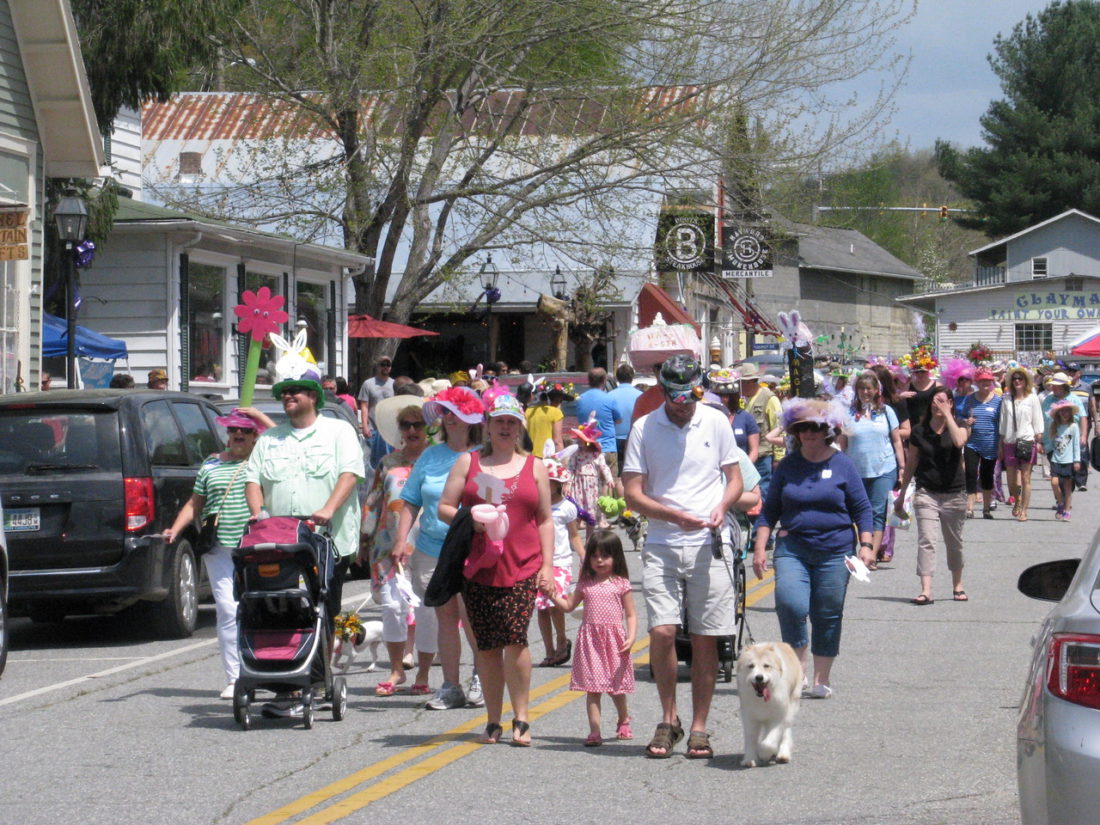 Dillsboro Easter Hat Parade