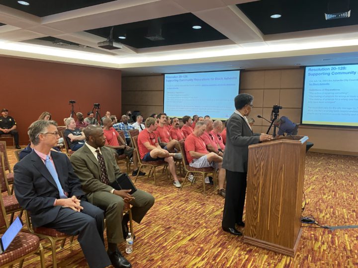 Debra Campbell at June 8 Asheville City Council meeting