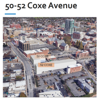 Coxe Avenue affordable housing concept